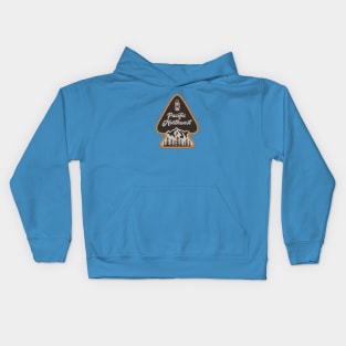 Pacific Northwest Arrowhead Badge Kids Hoodie